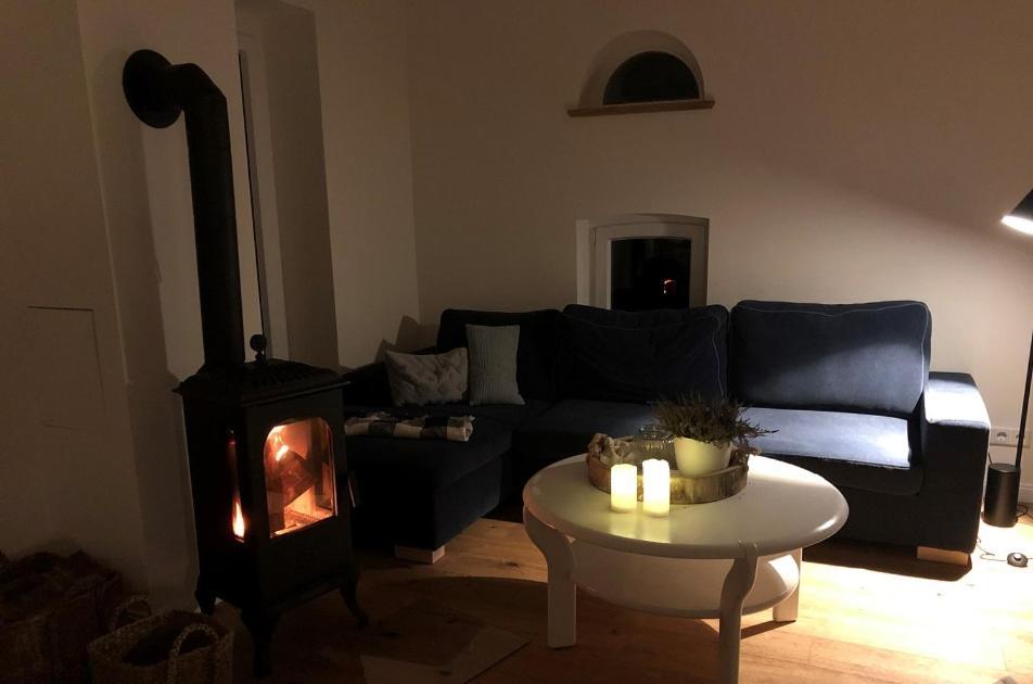 Zum Heuerling Ferienwohung Im Alten Stall Mit Sauna Versmold Exterior foto